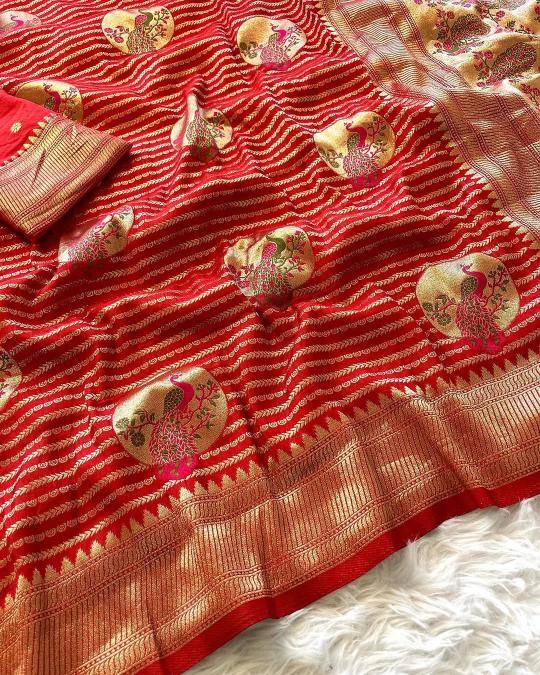 Akshara soft rajwadi pashmina silk Indian Saree Manufacturers