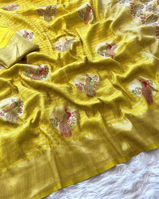 Akshara soft rajwadi pashmina silk Indian Saree Manufacturers