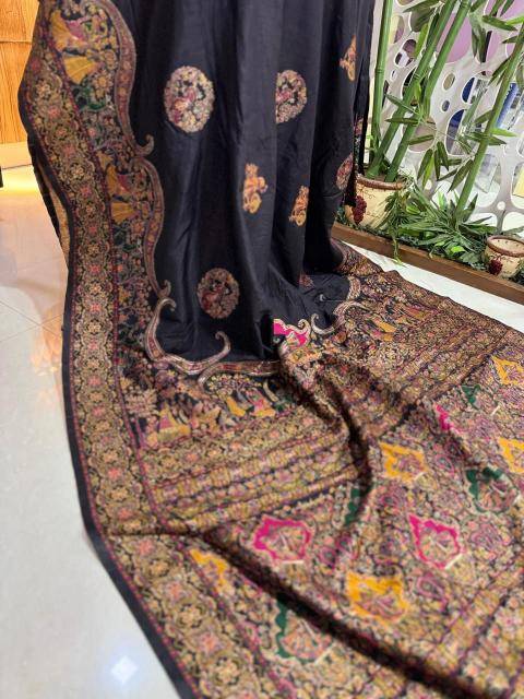 Akshara pure khadi crepe silk Online Saree Wholesale