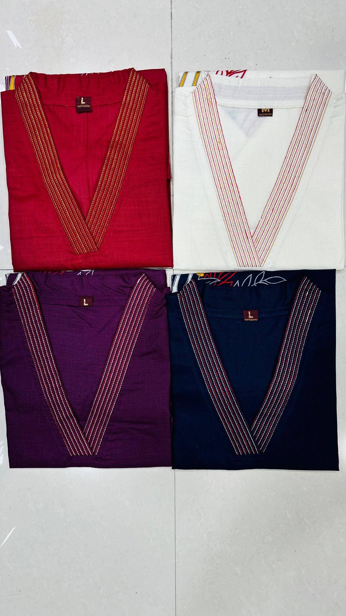 Shree salasar cotton top indian chikan kurtis