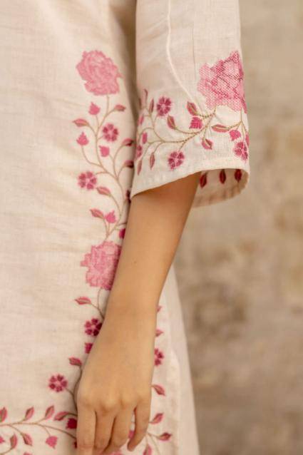 Karma cotton flex coord set indian cotton kurti