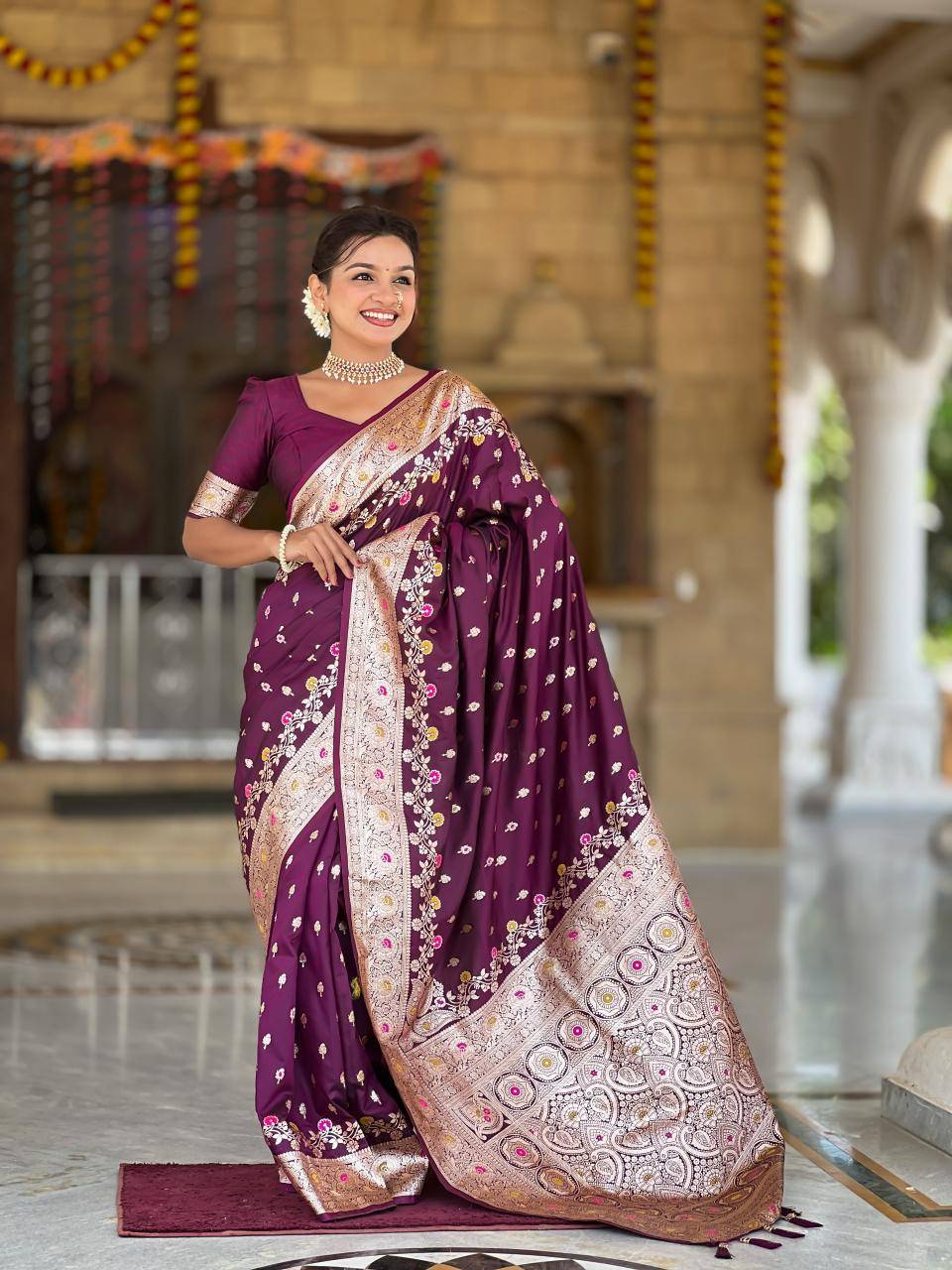 Anupama premium soft silk Saree factory in India