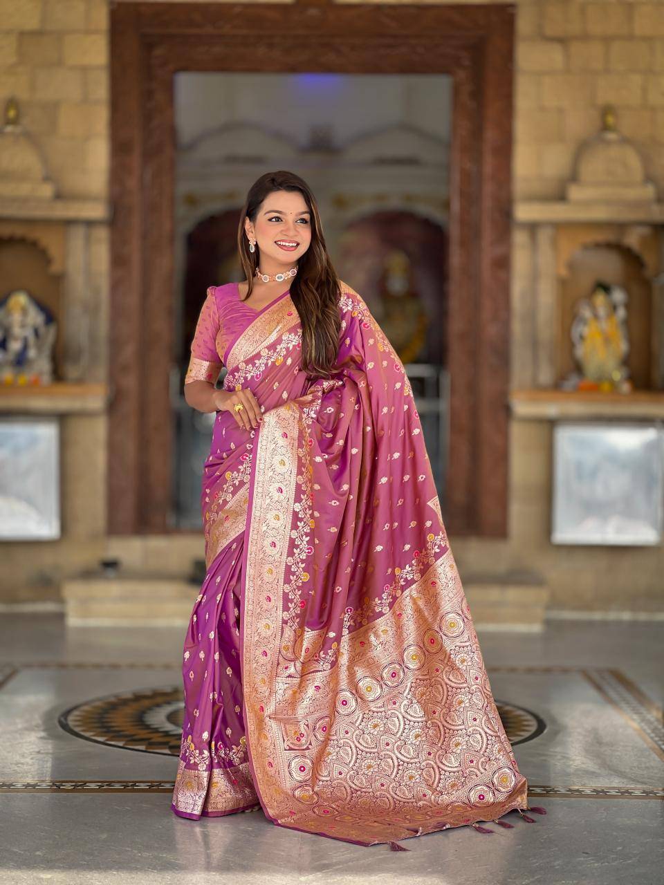 Anupama premium soft silk Saree factory in India