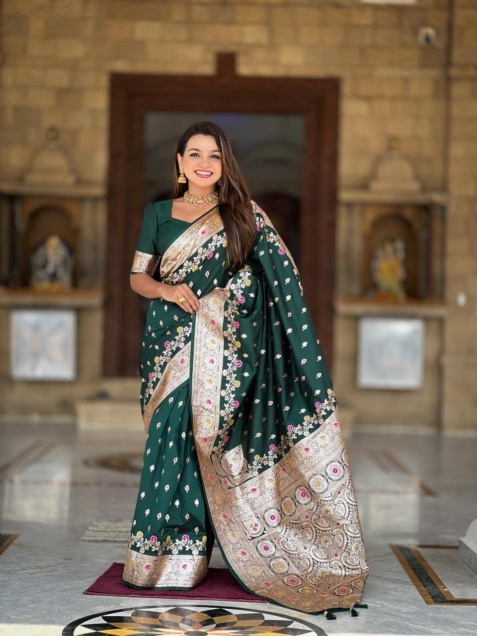 Anupama premium soft silk Saree factory in India
