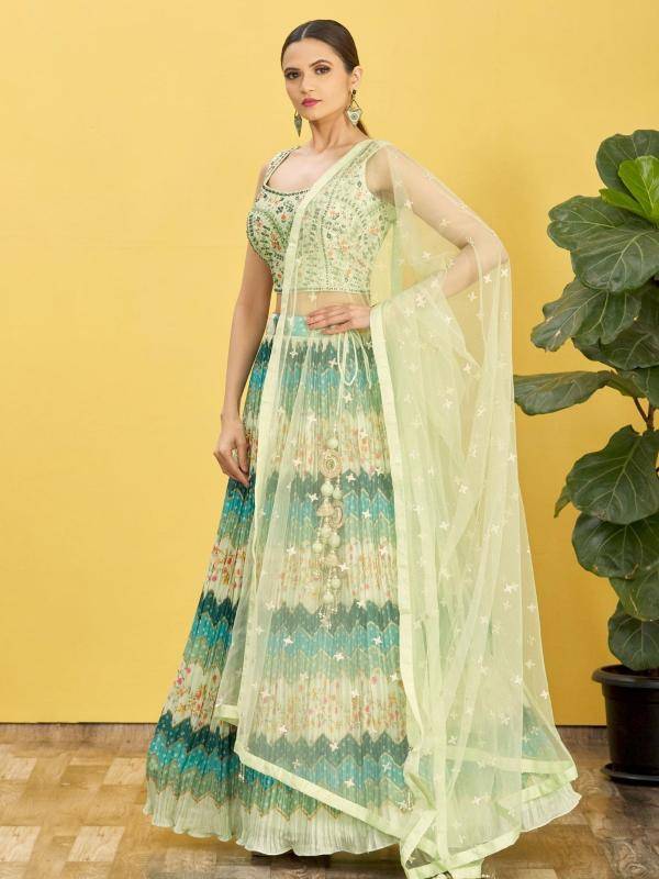 Zeel Clothing Chinnon chandni chowk lehenga choli wholesale market