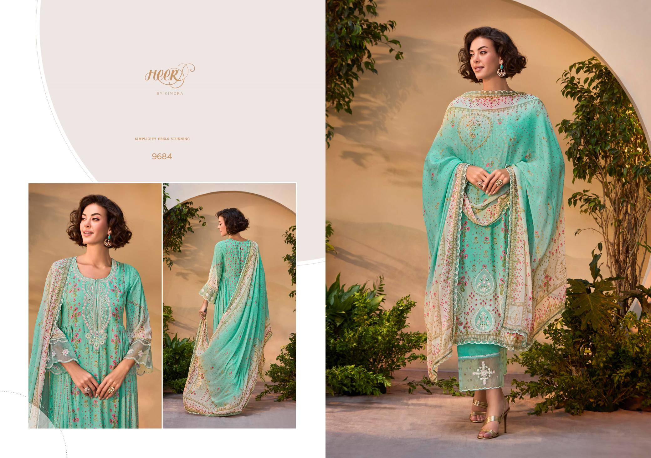 Kimora heer titaliya vol-212 Dress material combo pack wholesale