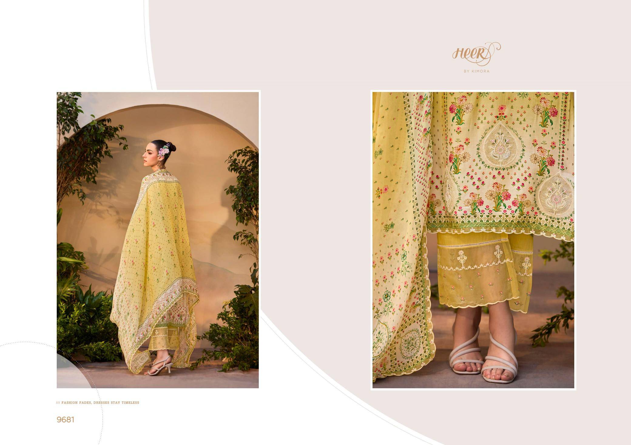 Kimora heer titaliya vol-212 Dress material combo pack wholesale