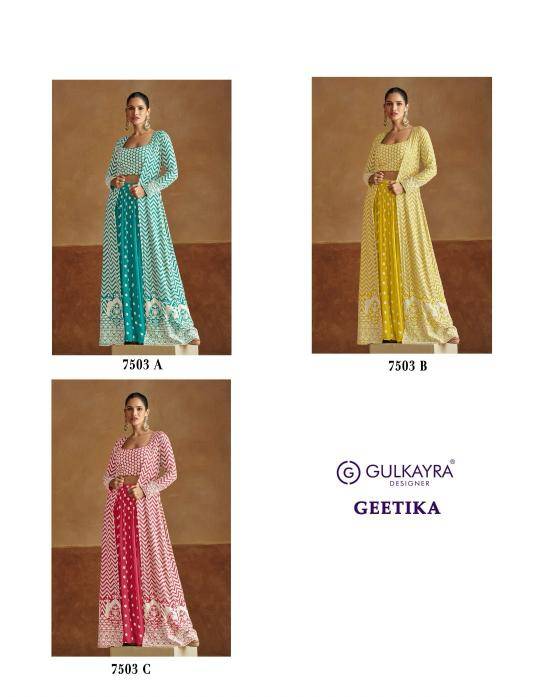 Gulkayra designer geetika salwar suits wholesale in Delhi
