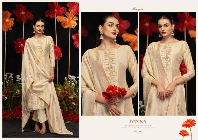 Sargam prints armani Dress material wholesale market in India