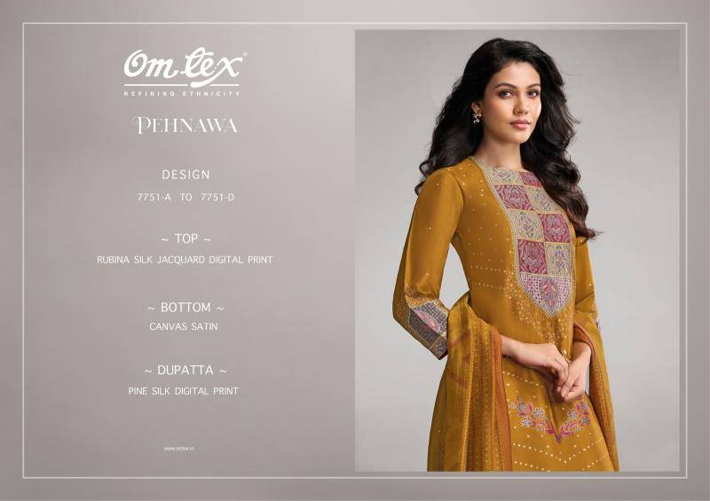 Omtex pehnawa Dress material wholesale price list