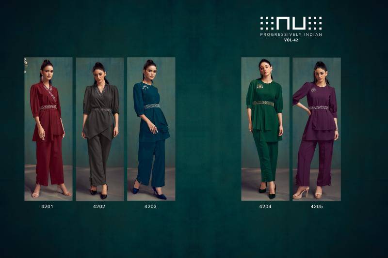 Shorya nitara sparkles vol-7 coord set indian kurtis and tunics