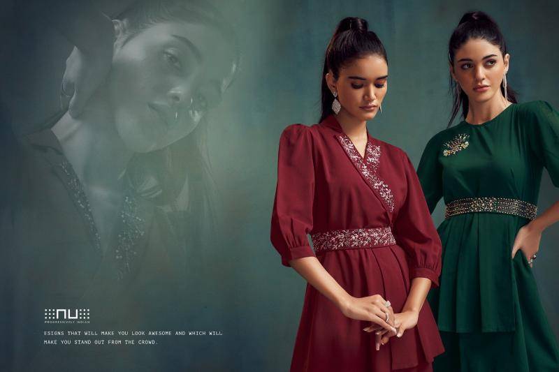 Shorya nitara sparkles vol-7 coord set indian kurtis and tunics