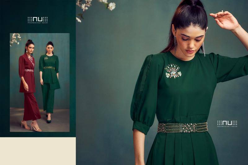 Shorya nitara sparkles vol-7 coord set indian kurtis and tunics