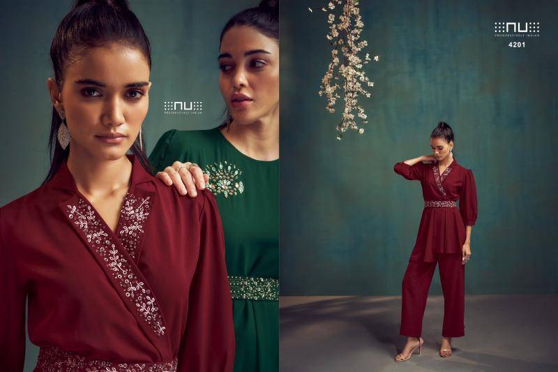 Shorya nitara sparkles vol-7 coord set indian kurtis and tunics