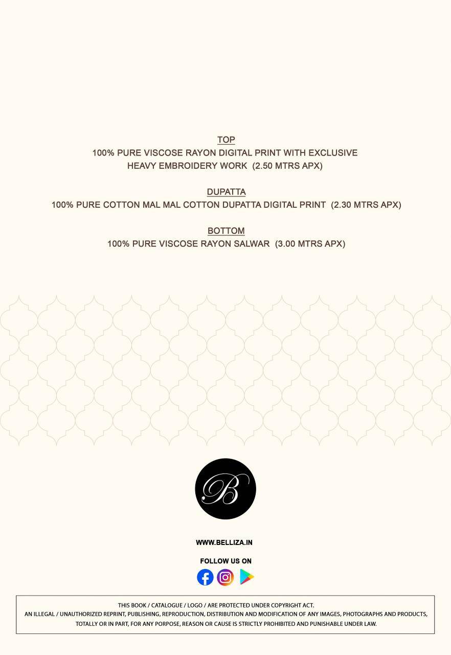 Belliza designer studio riwayat vol 12 Bulk dress materials online