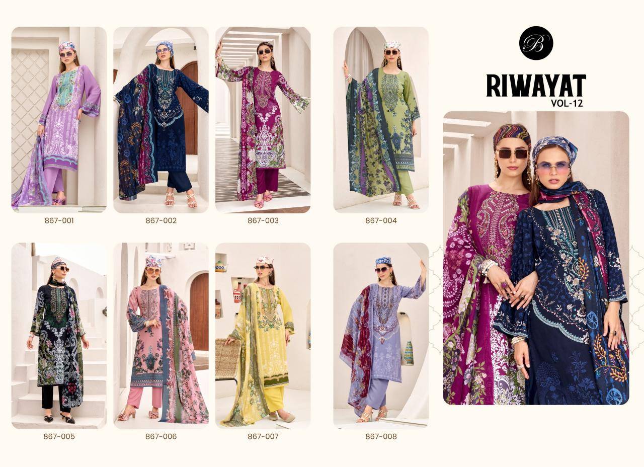 Belliza designer studio riwayat vol 12 Bulk dress materials online