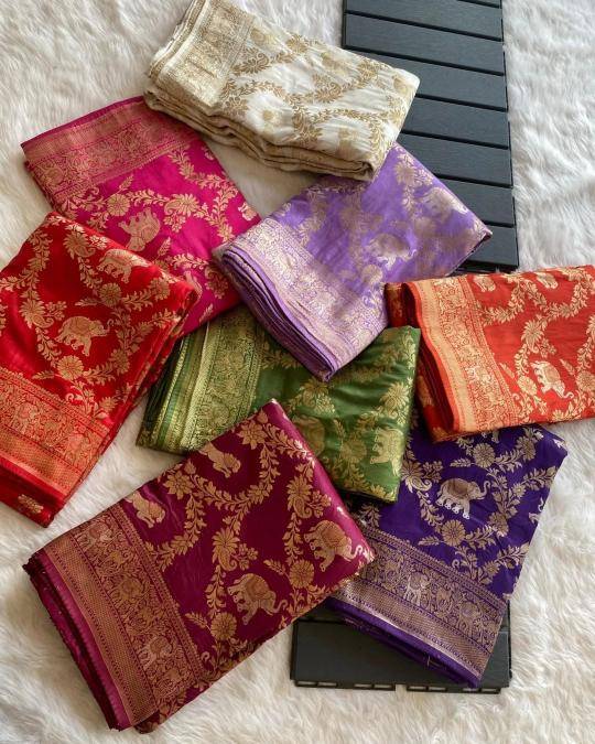 Akshara pure soft cotton Mumbai saree wholesale shops