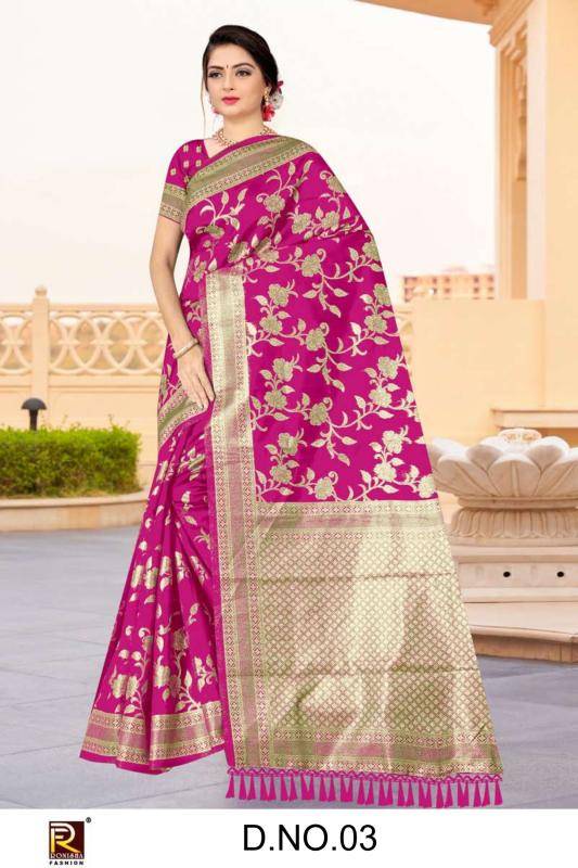 Ronisha fashion d.no-3 Saree wholesale distributors in Mumbai