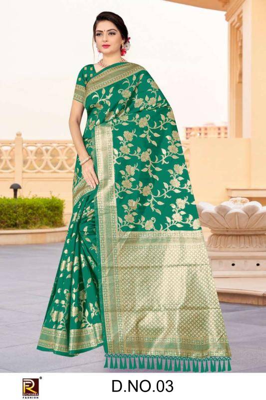 Ronisha fashion d.no-3 Saree wholesale distributors in Mumbai