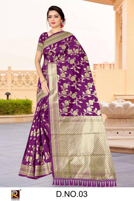 Ronisha fashion d.no-3 Saree wholesale distributors in Mumbai