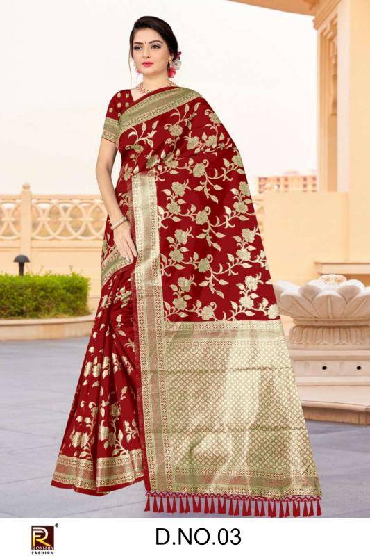 Ronisha fashion d.no-3 Saree wholesale distributors in Mumbai