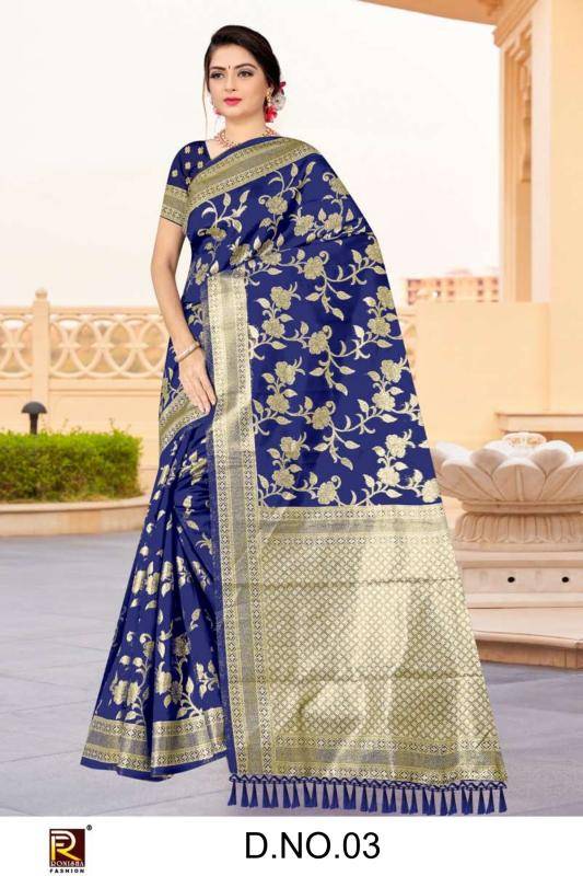 Ronisha fashion d.no-3 Saree wholesale distributors in Mumbai