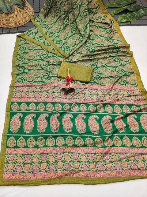 Akshara handloom silk azarak Latest saree wholesale market in Mumbai