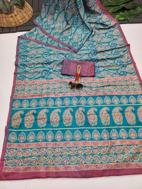 Akshara handloom silk azarak Latest saree wholesale market in Mumbai