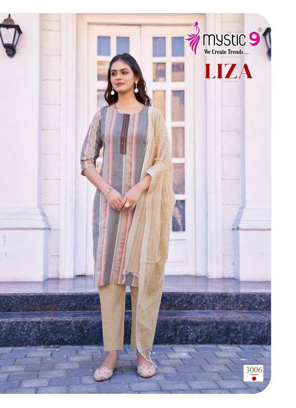 Mystic9 liza vol 3 Wholesale kurti manufacturers in Surat
