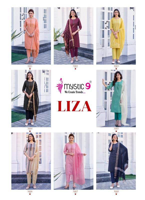 Mystic9 liza vol 3 Wholesale kurti manufacturers in Surat