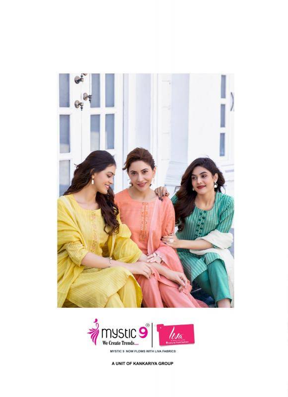 Mystic9 liza vol 3 Wholesale kurti manufacturers in Surat