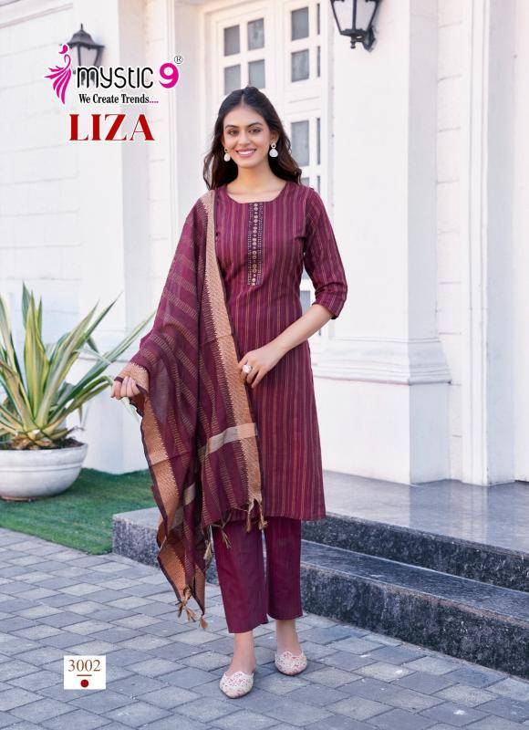 Mystic9 liza vol 3 Wholesale kurti manufacturers in Surat