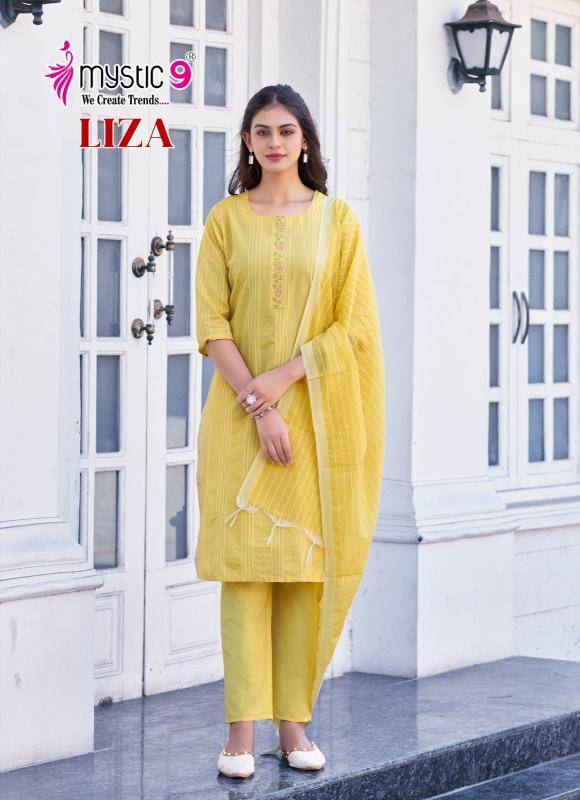 Mystic9 liza vol 3 Wholesale kurti manufacturers in Surat