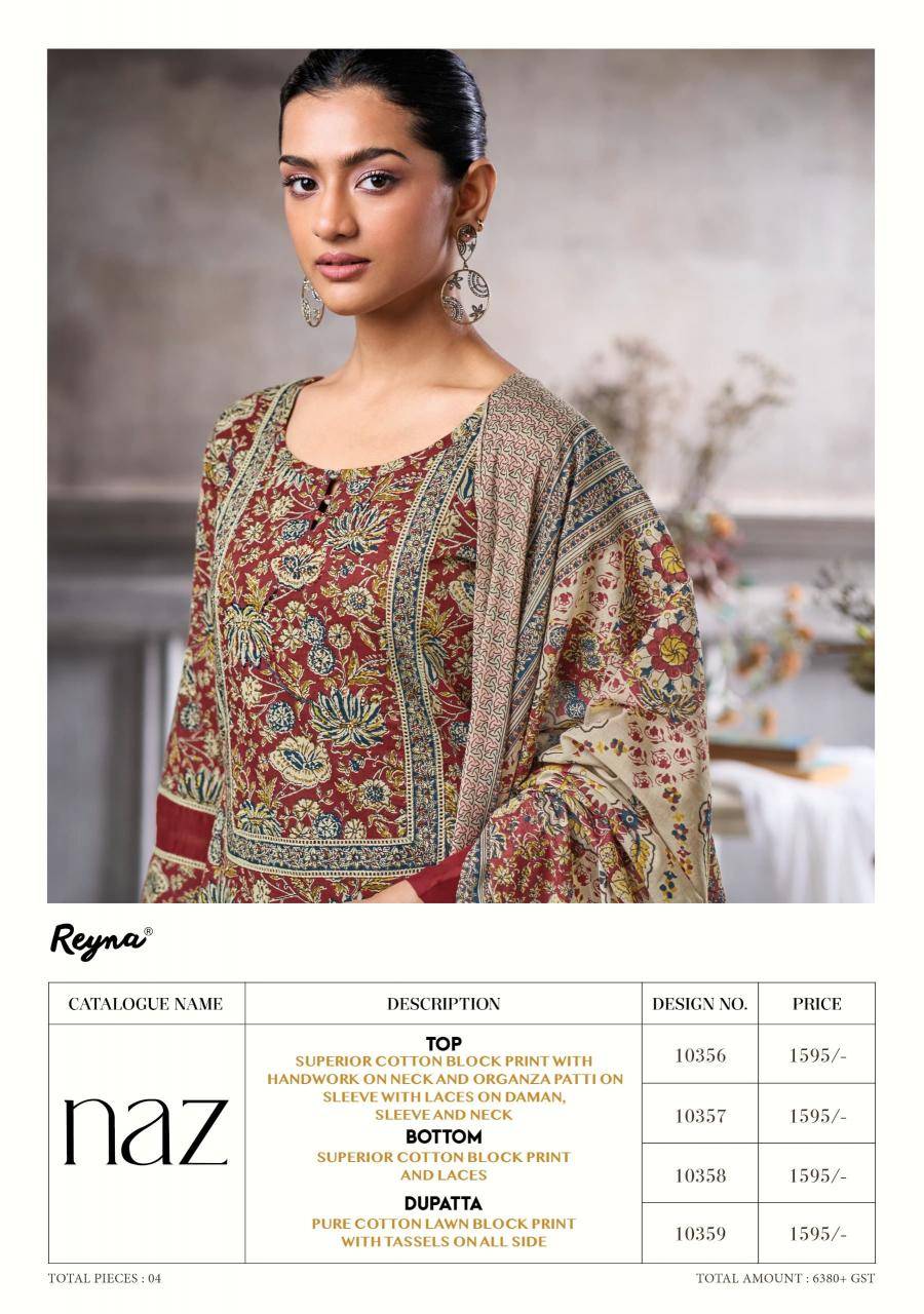Reyna naz Dress material combo offers online