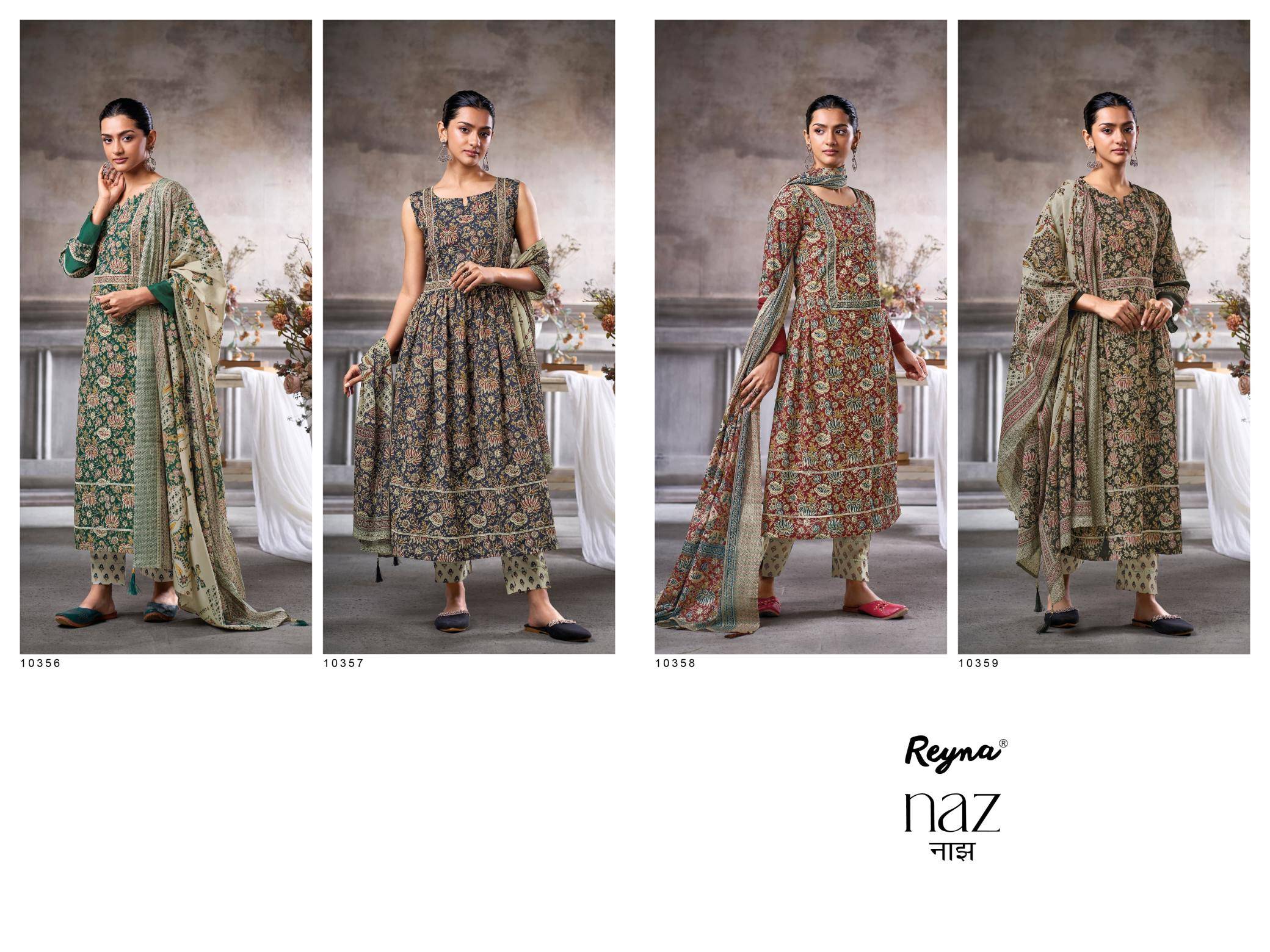 Reyna naz Dress material combo offers online