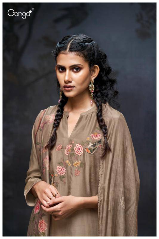 Ganga elaine 3204 Dress material wholesale in Surat