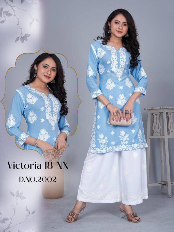 Blue hills victoria vol 18 Kurti fabric wholesalers
