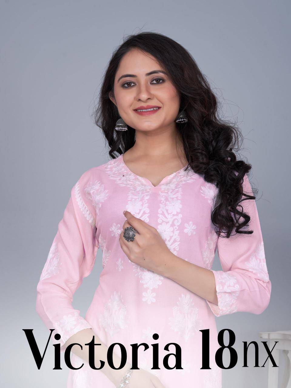 Blue hills victoria vol 18 Kurti fabric wholesalers