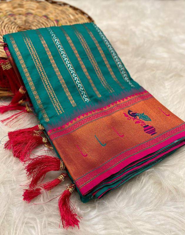 Anokhi paithani soft silk Saree suppliers in India