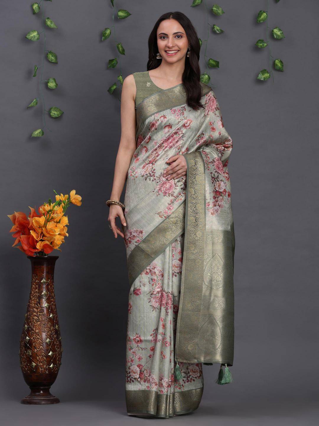 Akshara softy banasari south silk Buy sarees online in Ahmedabad