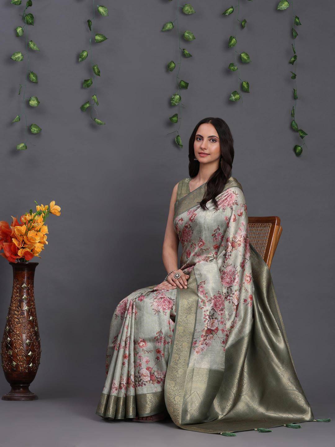 Akshara softy banasari south silk Buy sarees online in Ahmedabad