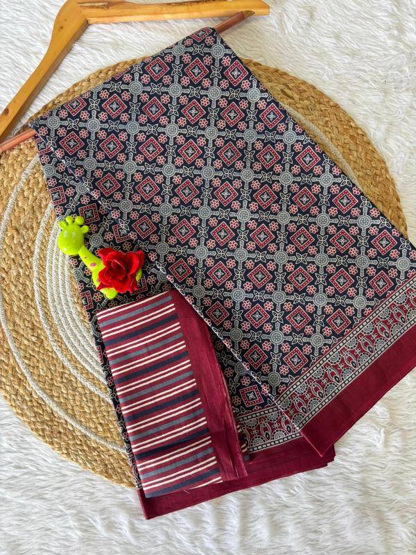 Lakhani kum kum mul cotton Latest sarees online