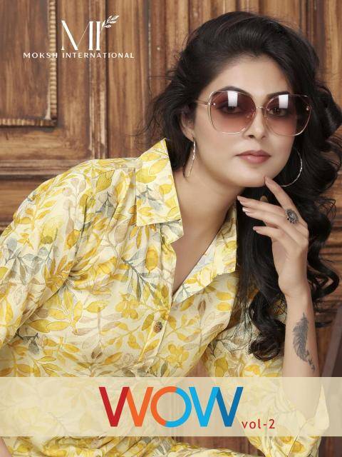 Moksh international wow vol 2 Kurti suppliers in Mumbai