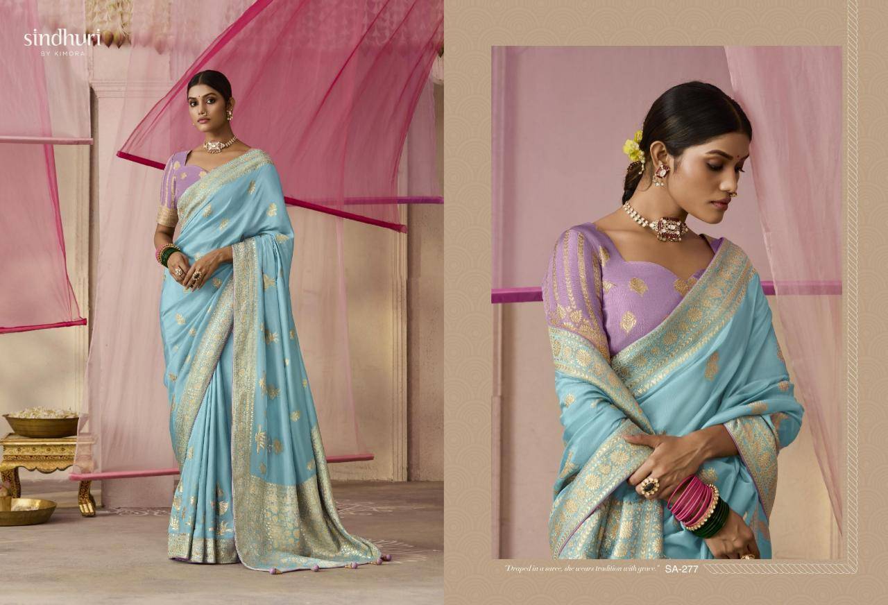 Kimora premika onam special dola silkSaree suppliers in Ahmedabad