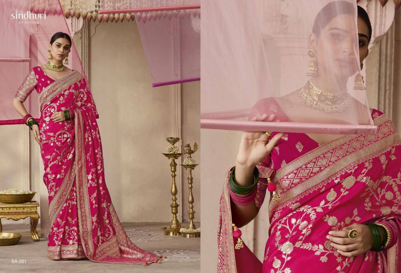 Kimora premika onam special dola silkSaree suppliers in Ahmedabad