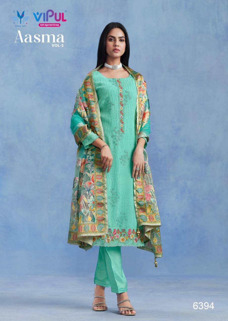 Vipul aasma vol 5 Dress material online shopping in Mumbai