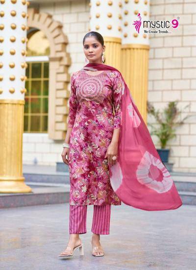Mystic9 suman vol-1 Printed Kurtis wholesale in Kutch