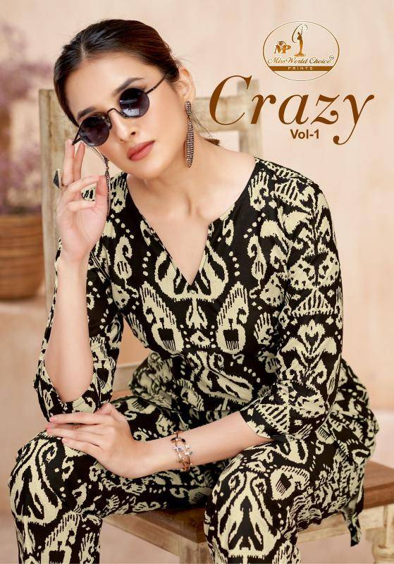 Miss world crazy vol-1 Kurti suppliers for online businesses