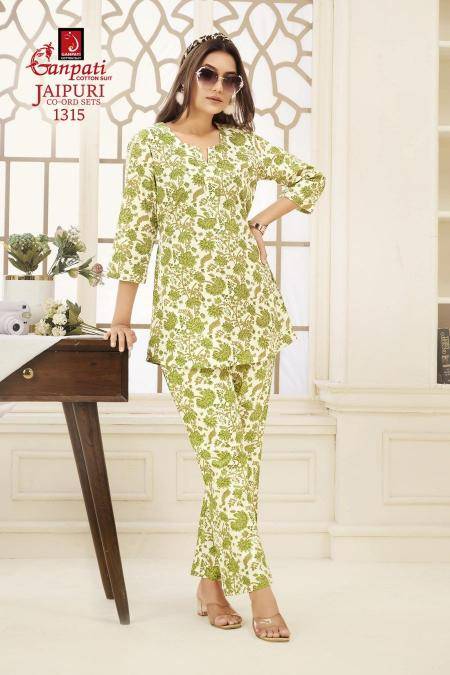 Ganpati jaipuri vol-13 Kurti suppliers for retail stores