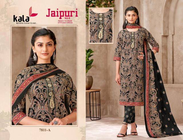 Kala jaipuri vol-8 Kurti wholesalers for small businesses